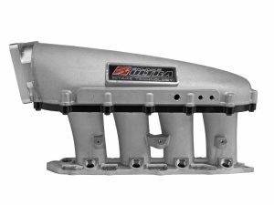 Honda Civic Intake Manifold - Skunk2 Racing - Ultra Series Race, 3.5L Plenum, 90mm TB Inlet - Black - `99-`00